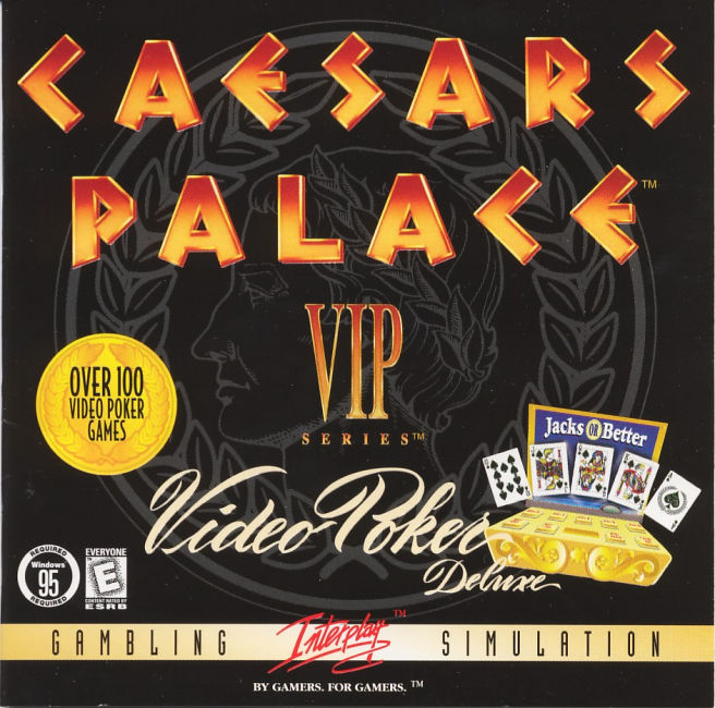 Caesars Palace: Vip Video Poker Deluxe - predn CD obal