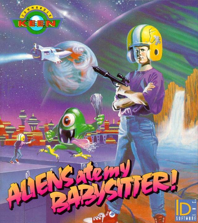 Commander Keen 6: Aliens Ate My Babysitter! - predn CD obal