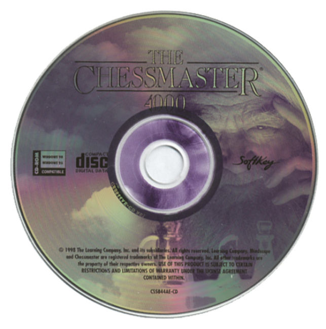 Chessmaster 4000 Turbo - CD obal