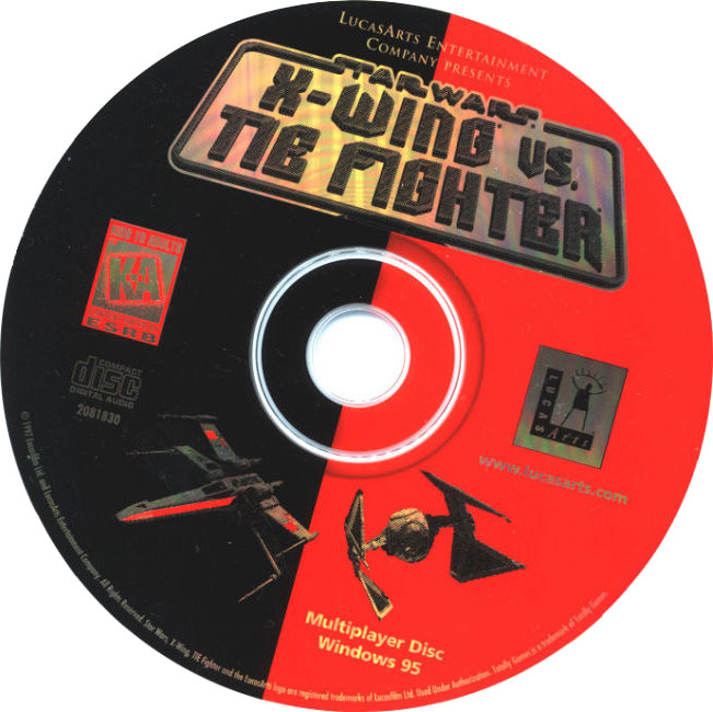 Star Wars: X-Wing vs. Tie Fighter - CD obal 2