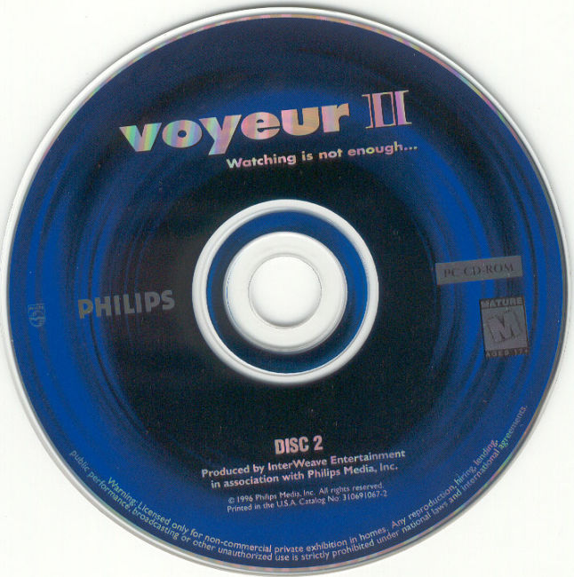 Voyeur II - CD obal 2
