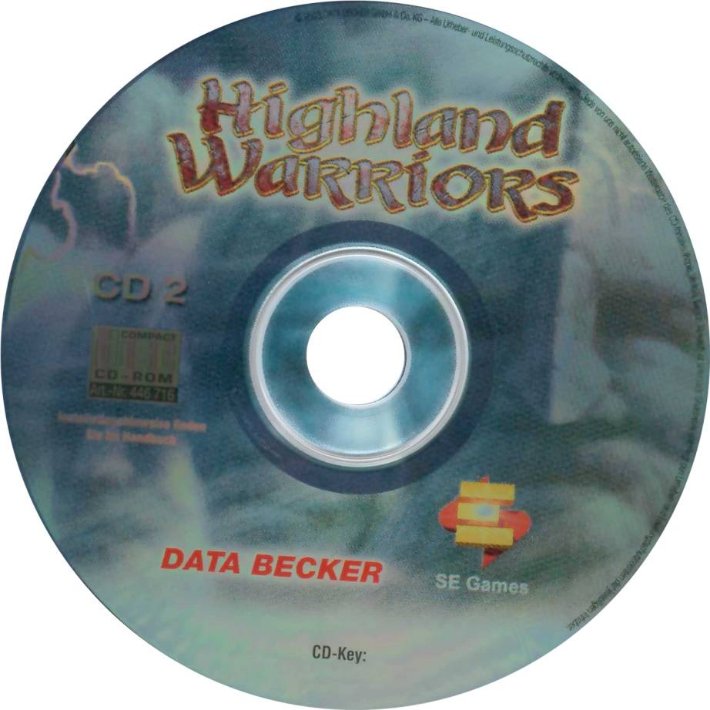 Highland Warriors - CD obal 2