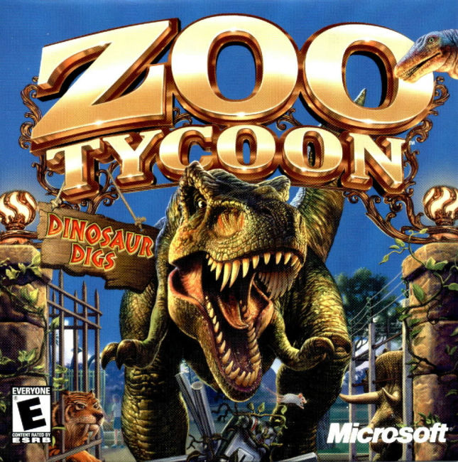 Zoo Tycoon: Dinosaur Digs - predn CD obal