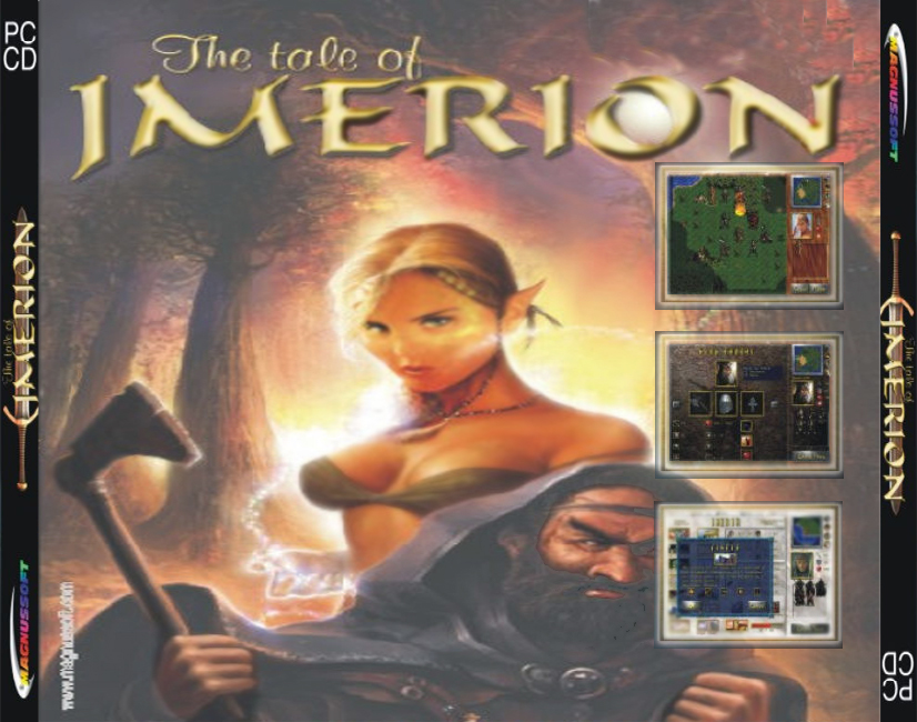 The Tale of Imerion - zadn CD obal