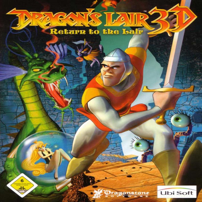 Dragon's Lair 3D: Return to the Lair - predn CD obal 2