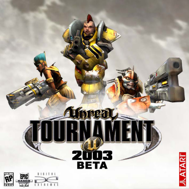 Unreal Tournament 2003 Beta - predn CD obal