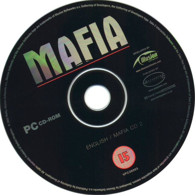Mafia: The City of Lost Heaven - CD obal 2