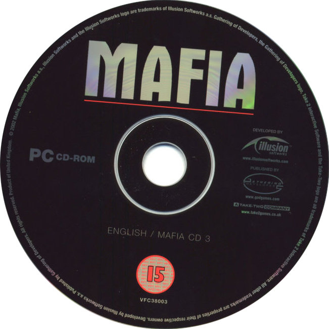 Mafia: The City of Lost Heaven - CD obal 3