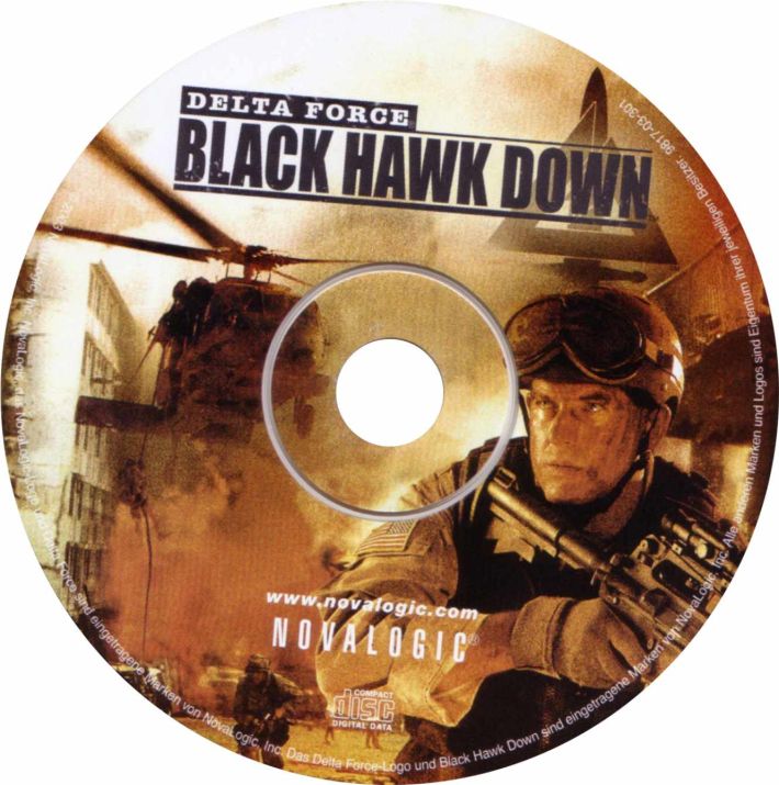 Delta Force: Black Hawk Down - CD obal 2