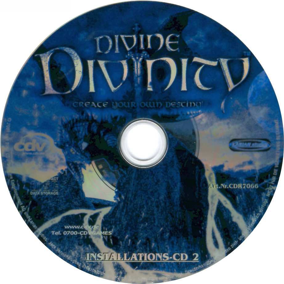 Divine Divinity: Create Your Own Destiny - CD obal 2