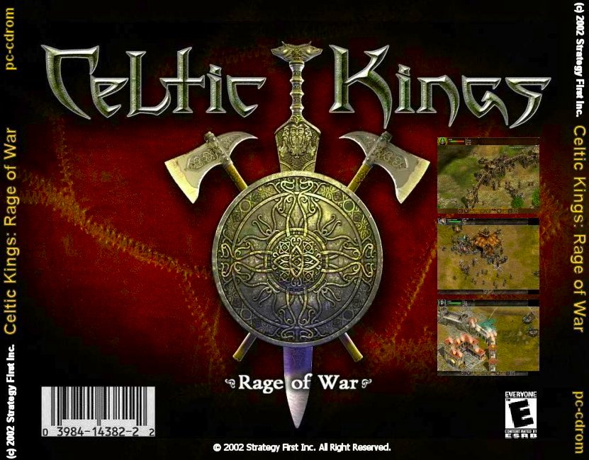 Celtic Kings: Rage of War - zadn CD obal