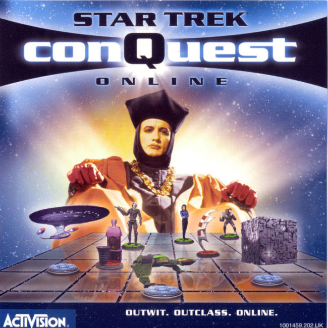 Star Trek: Conquest Online - predn CD obal
