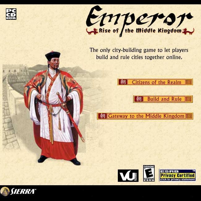 Emperor: Rise of the Middle Kingdom - predn CD obal