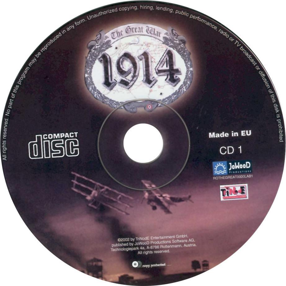 1914: The Great War - CD obal