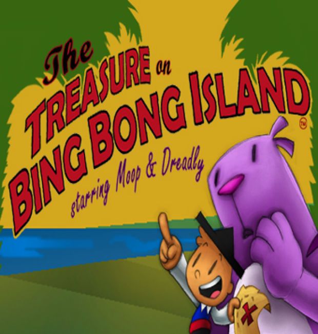 Moop & Dreadly: The Treasure on Bing Bong Island - predn CD obal