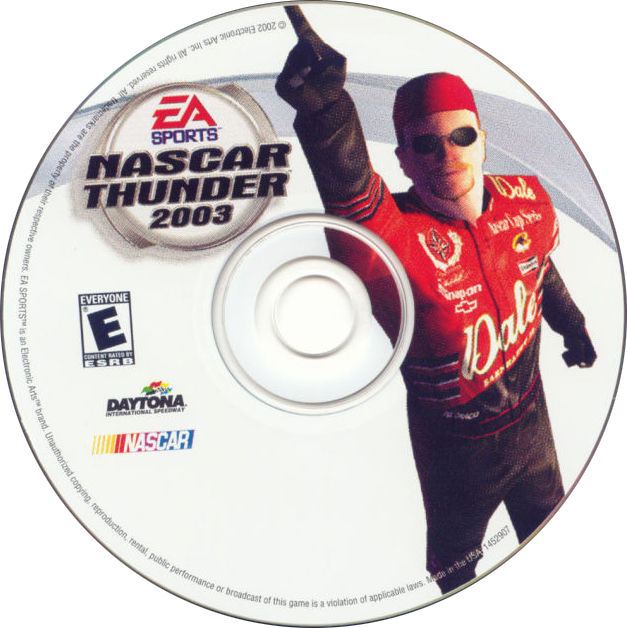 Nascar Thunder 2003 - CD obal