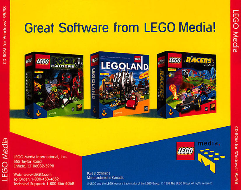 Lego Friends - zadn CD obal