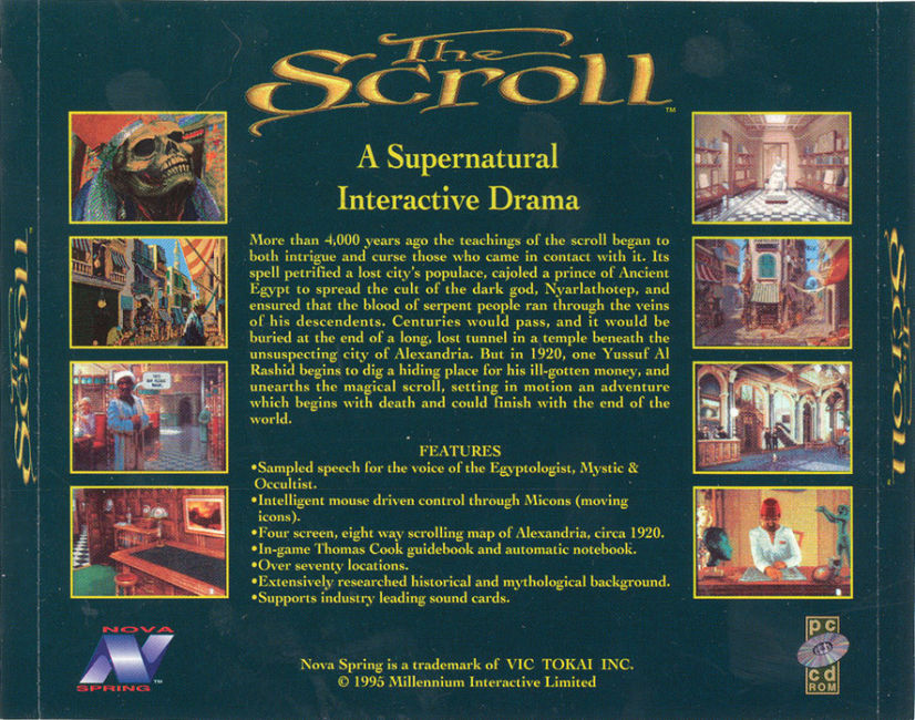 The Scroll - zadn CD obal