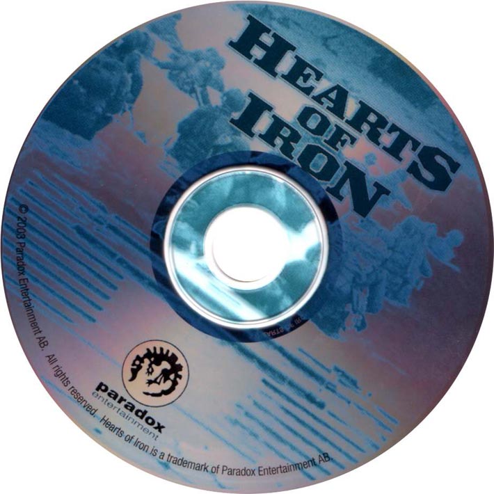 Hearts of Iron - CD obal