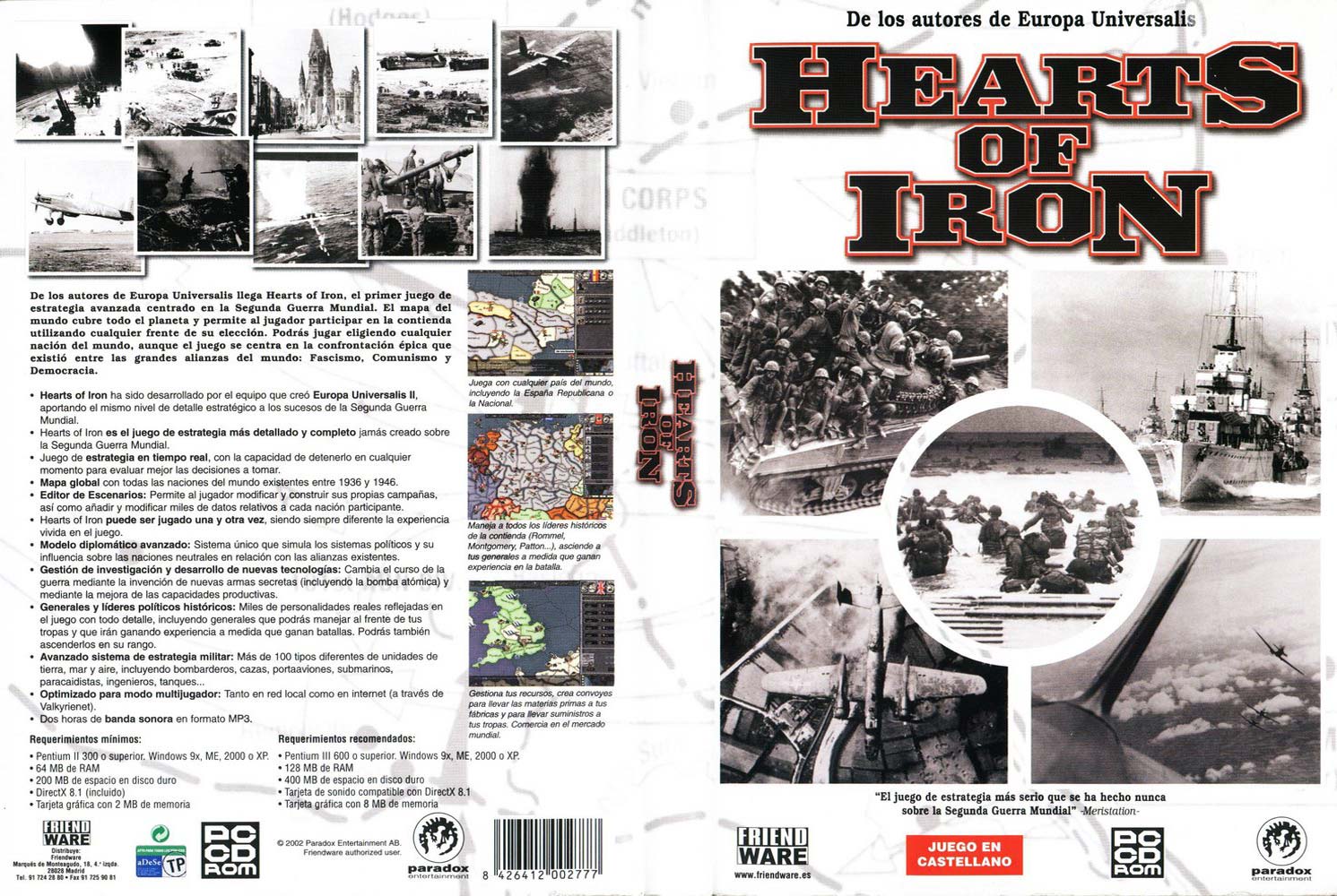 Hearts of Iron - DVD obal