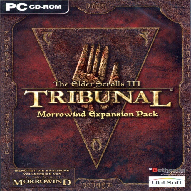 The Elder Scrolls 3: Tribunal - predn CD obal 2