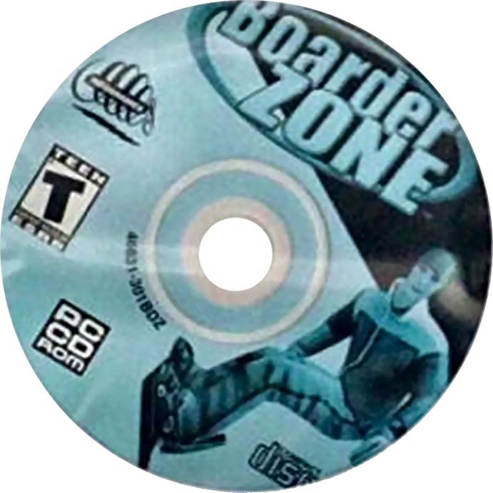 Boarder Zone - CD obal