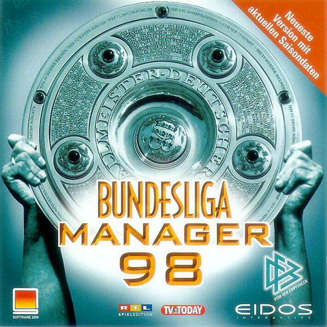Bundesliga Manager 98 - predn CD obal