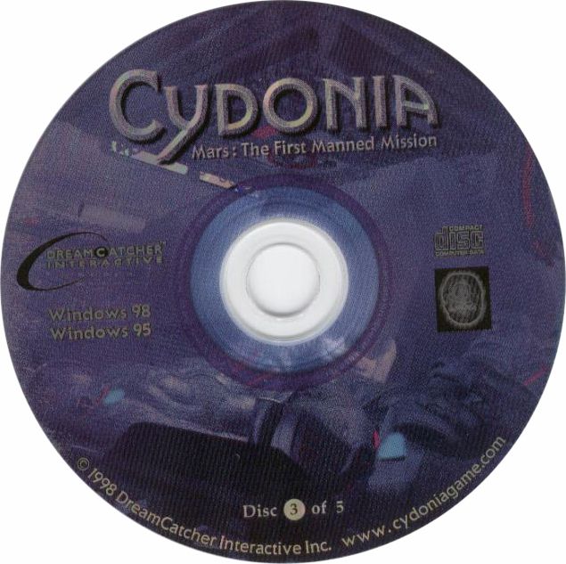 Cydonia - Mars: The First Manned Mission - CD obal 3