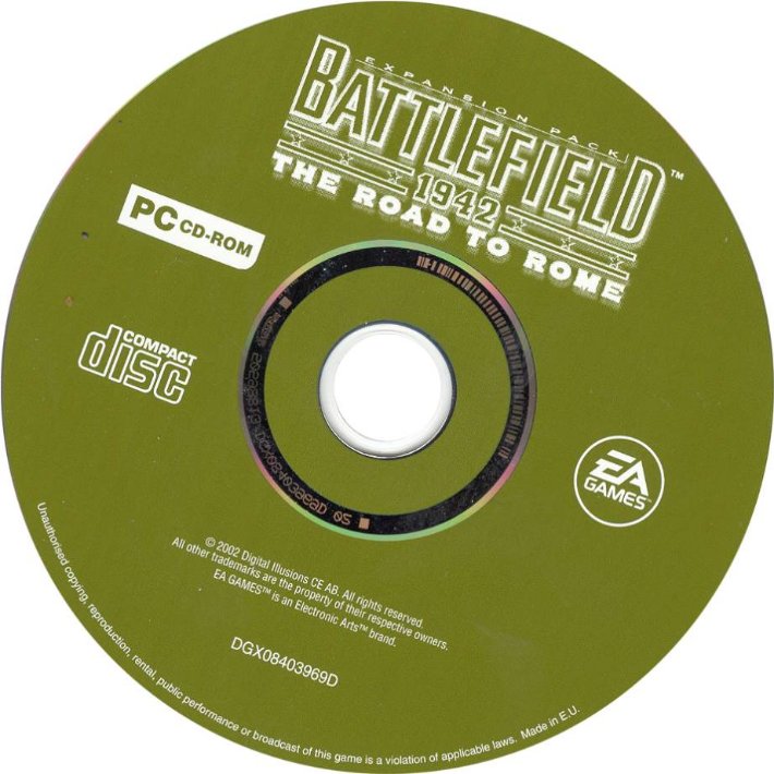 Battlefield 1942: The Road to Rome - CD obal