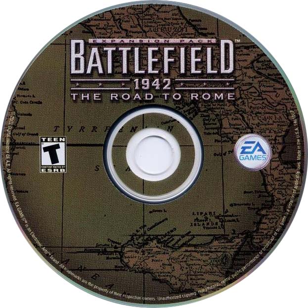 Battlefield 1942: The Road to Rome - CD obal 2