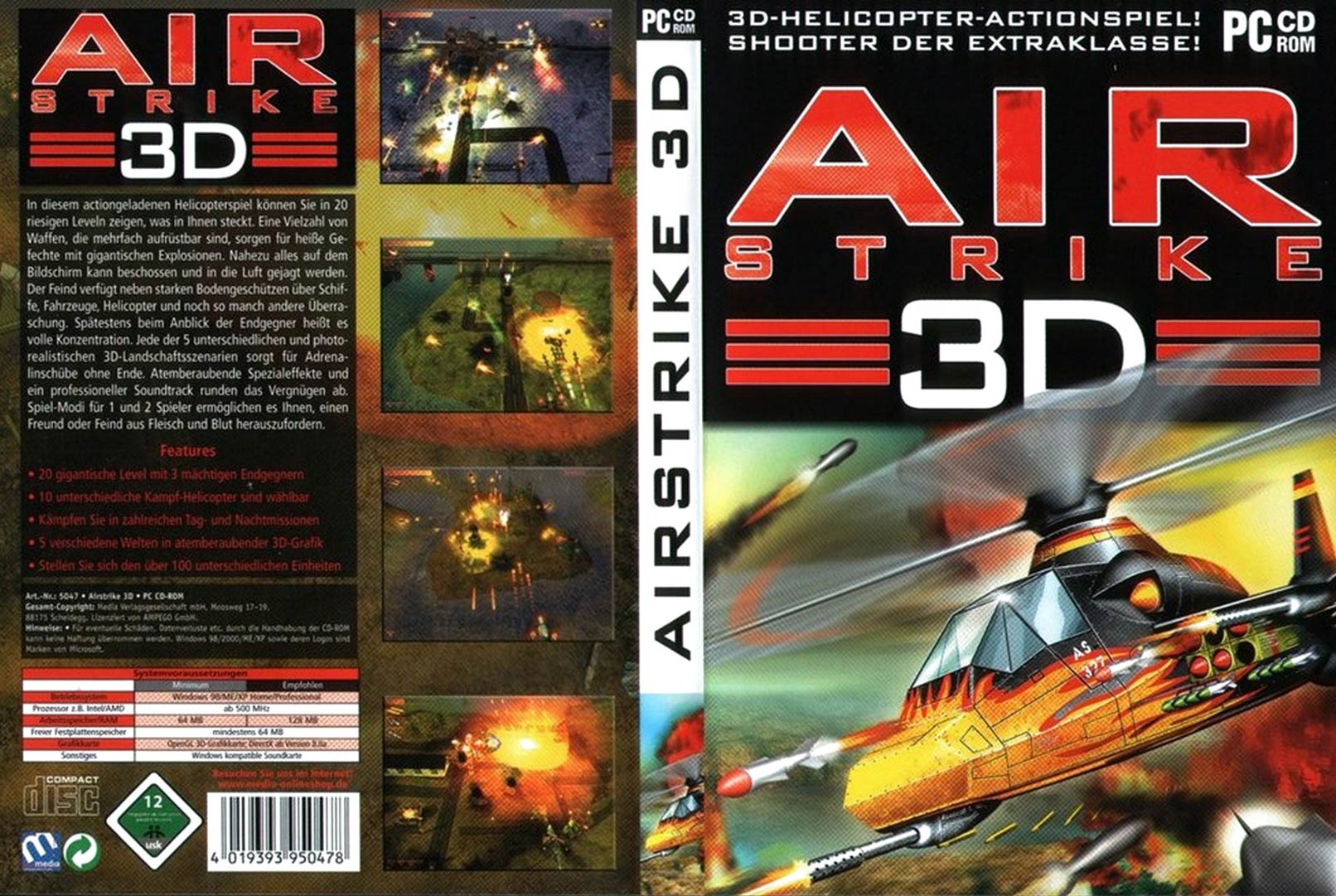 AirStrike 3D: Operation W.A.T. - DVD obal