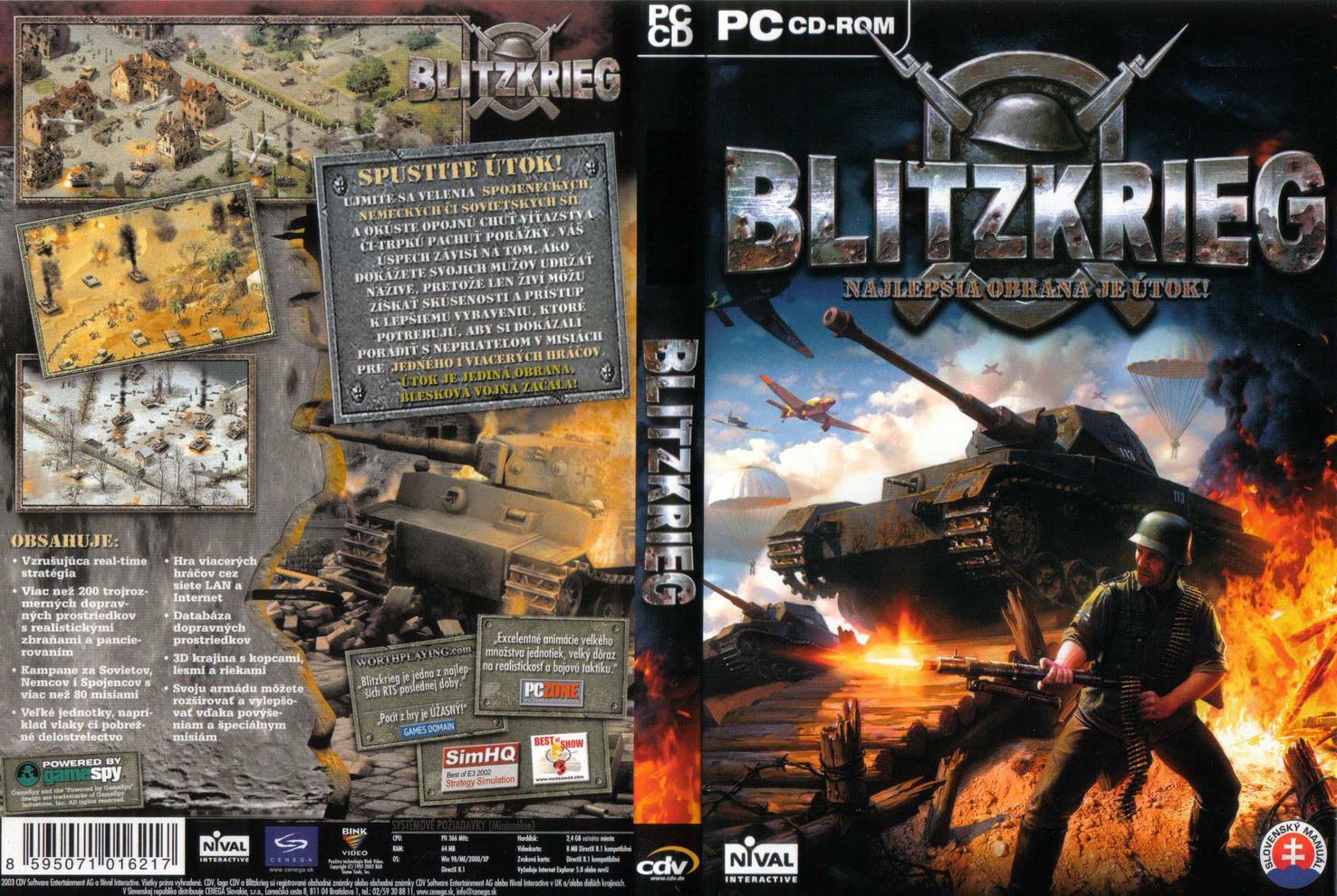 Blitzkrieg - DVD obal