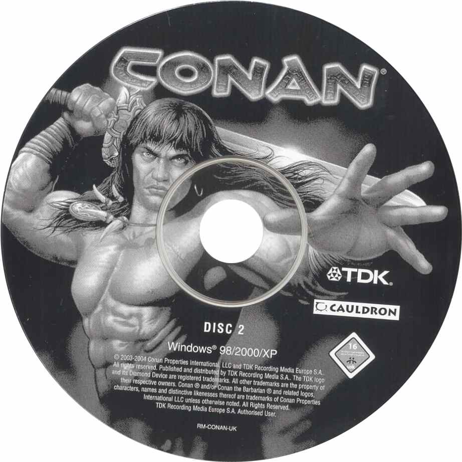Conan: The Dark Axe - CD obal 2