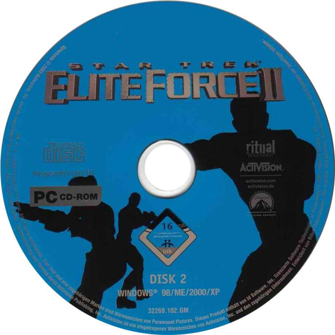 Star Trek: Elite Force 2 - CD obal 2