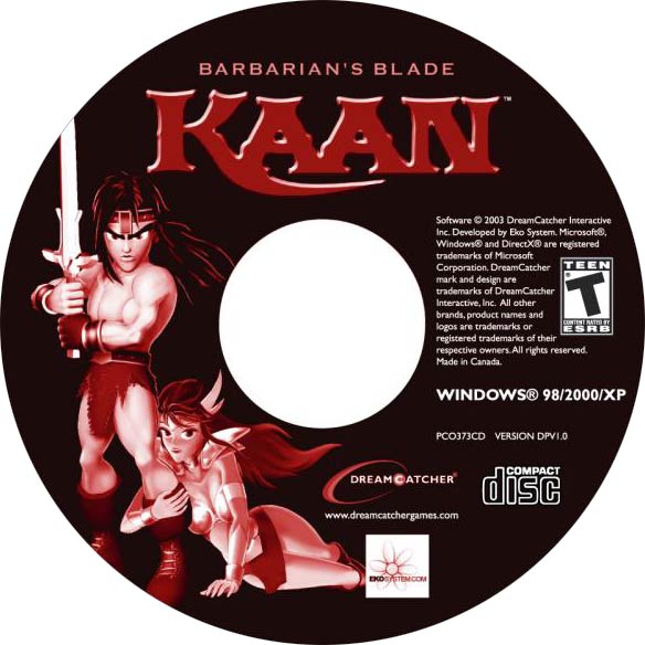 KAAN: Barbarian's Blade - CD obal