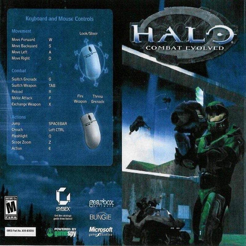 Halo: Combat Evolved - predn vntorn CD obal