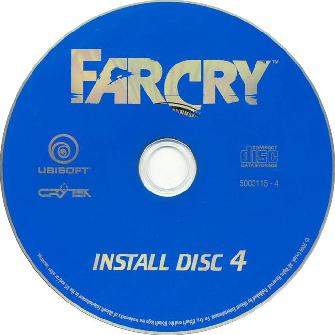 Far Cry - CD obal 4