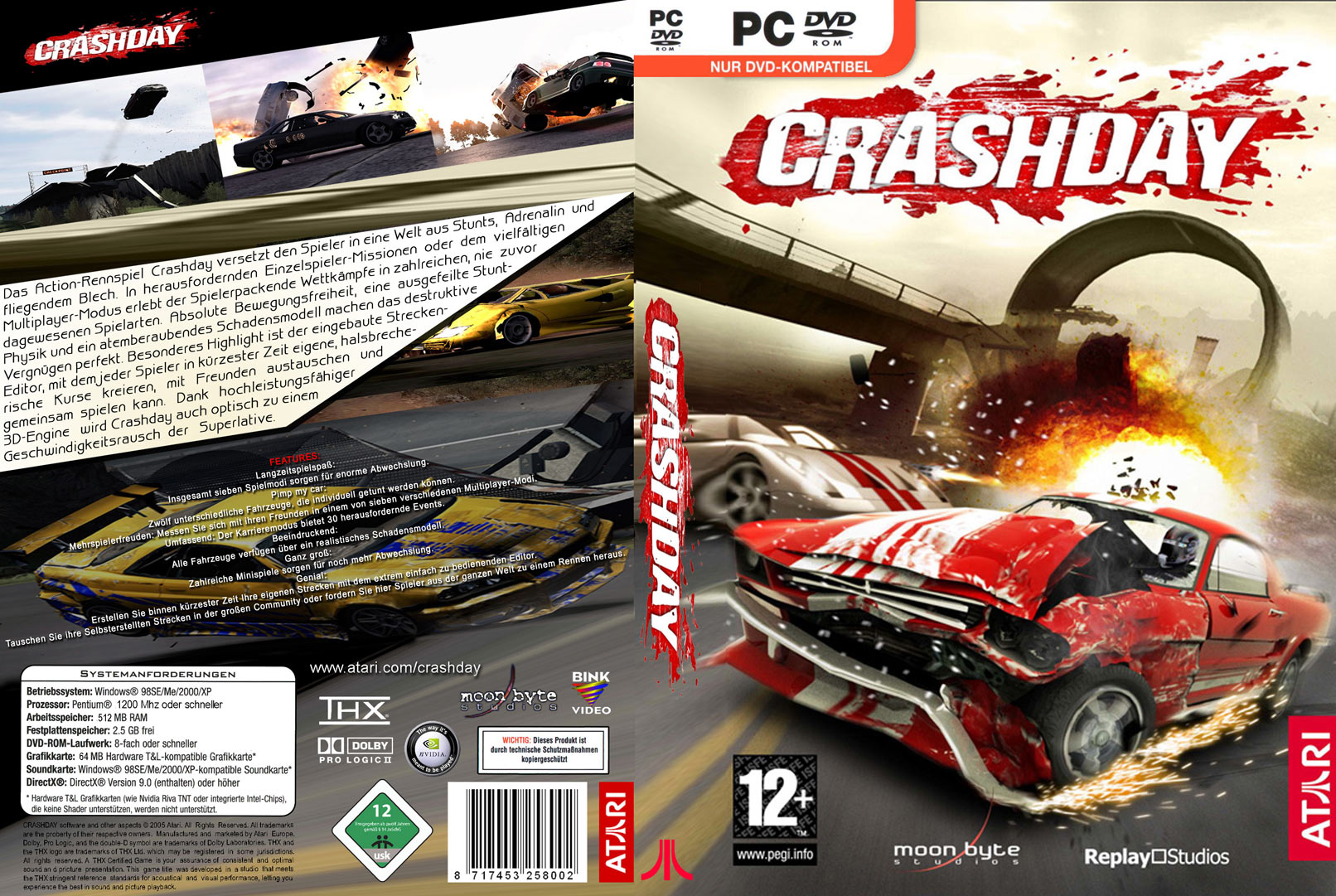 Crashday - DVD obal 2