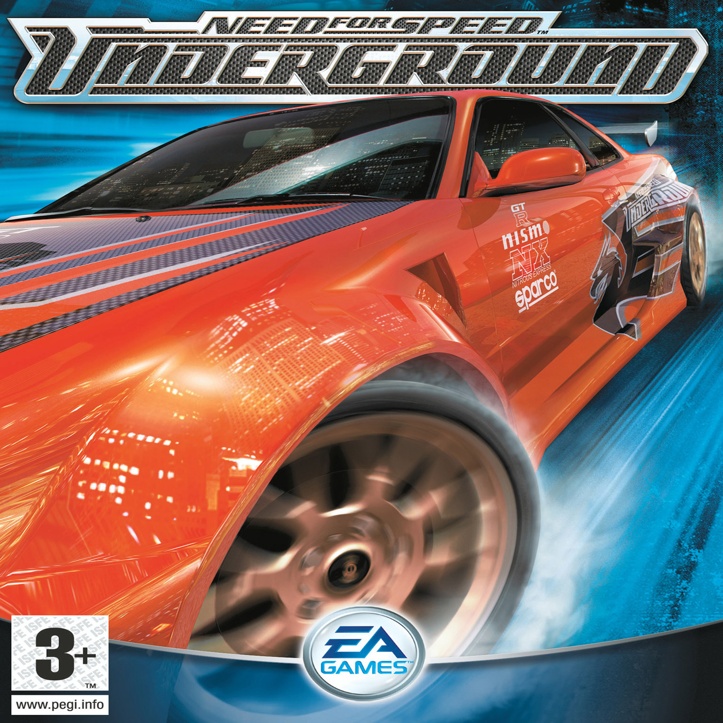 Need for Speed: Underground - predn CD obal