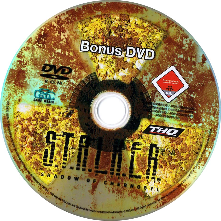 S.T.A.L.K.E.R.: Shadow of Chernobyl - CD obal 2