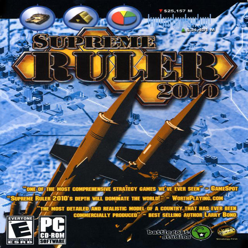Supreme Ruler 2010 - predn CD obal