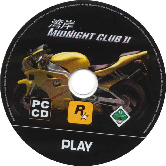 Midnight Club 2 - CD obal 2