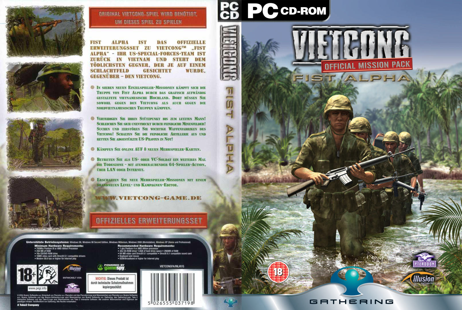 Vietcong: Fist Alpha - DVD obal