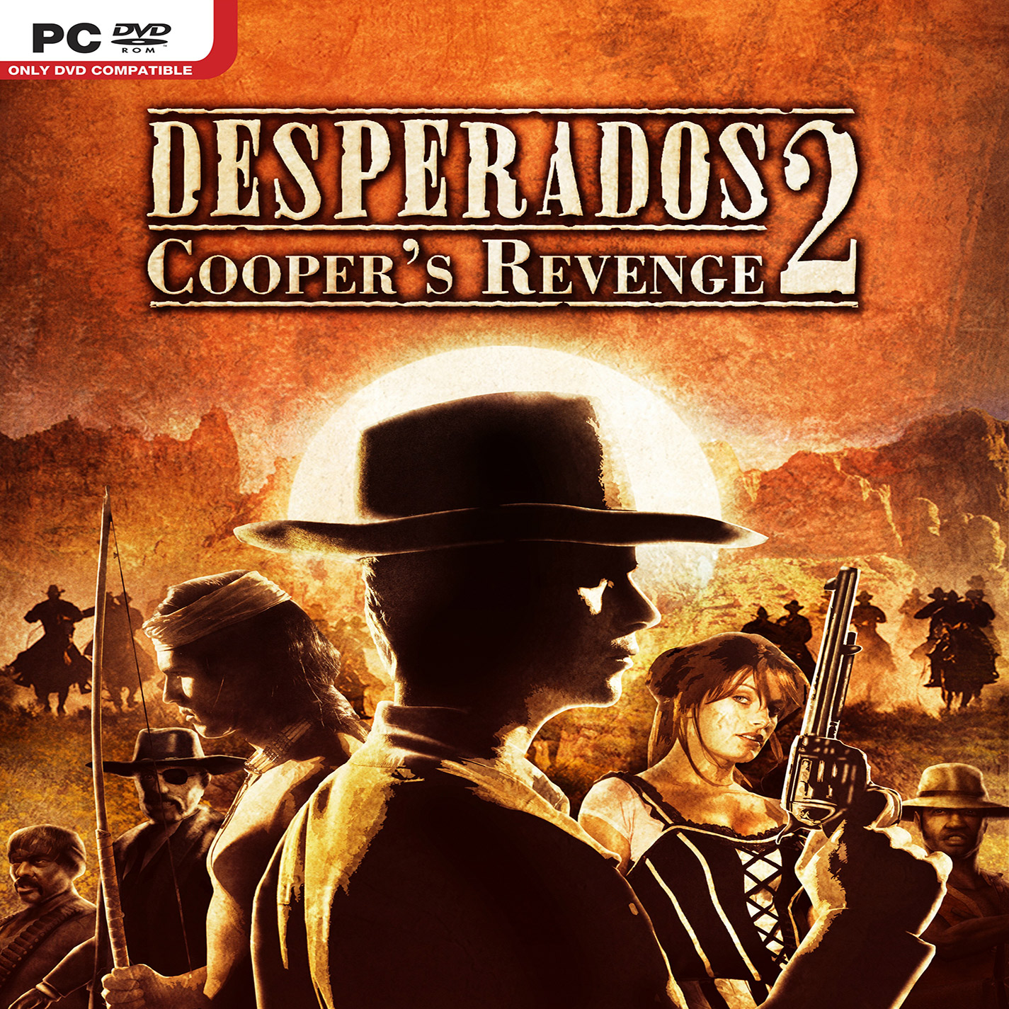 Desperados 2: Cooper's Revenge - predn CD obal