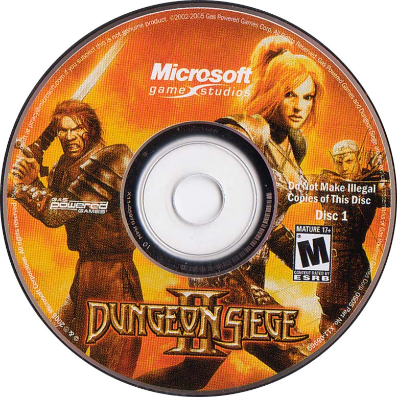 Dungeon Siege II - CD obal