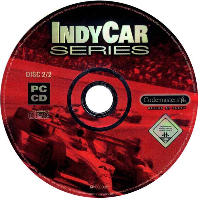 IndyCar Series - CD obal 2