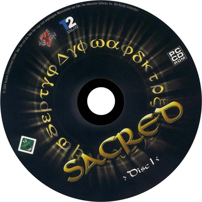 Sacred - CD obal