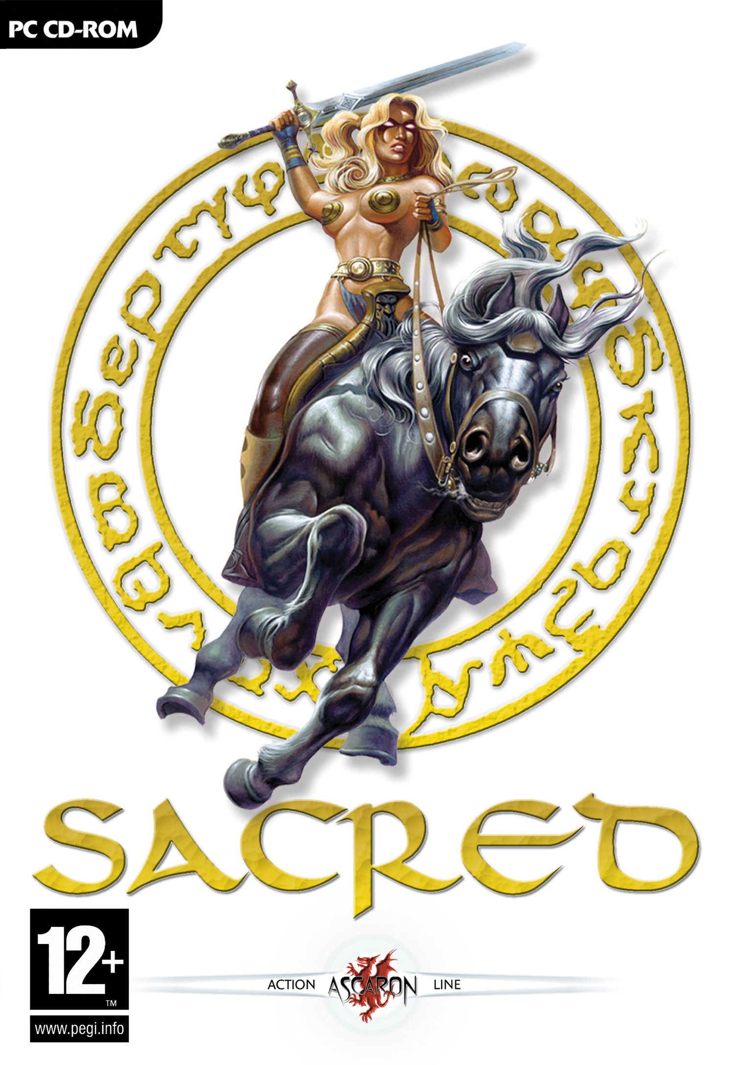 Sacred - predn DVD obal