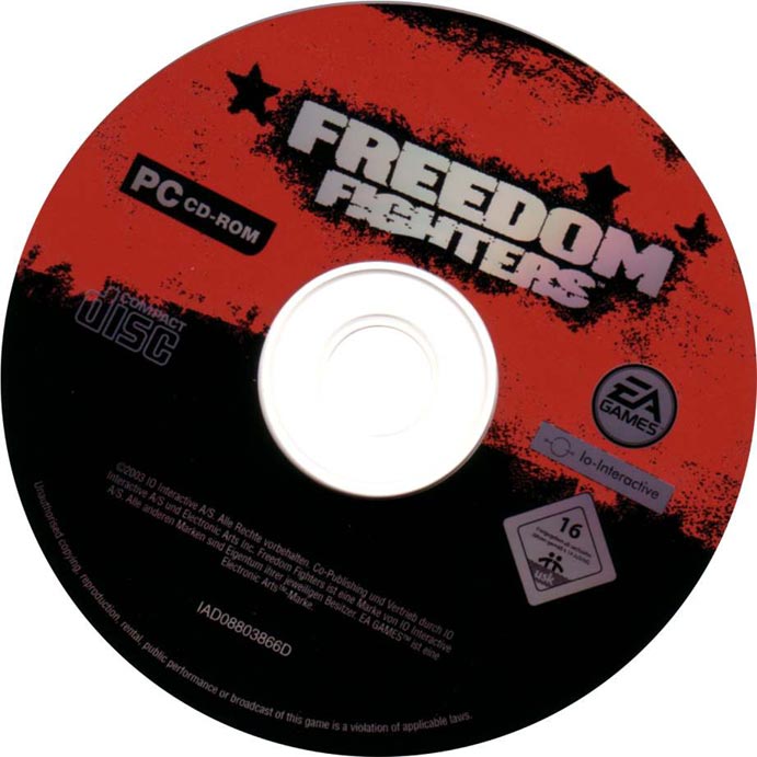 Freedom Fighters - CD obal