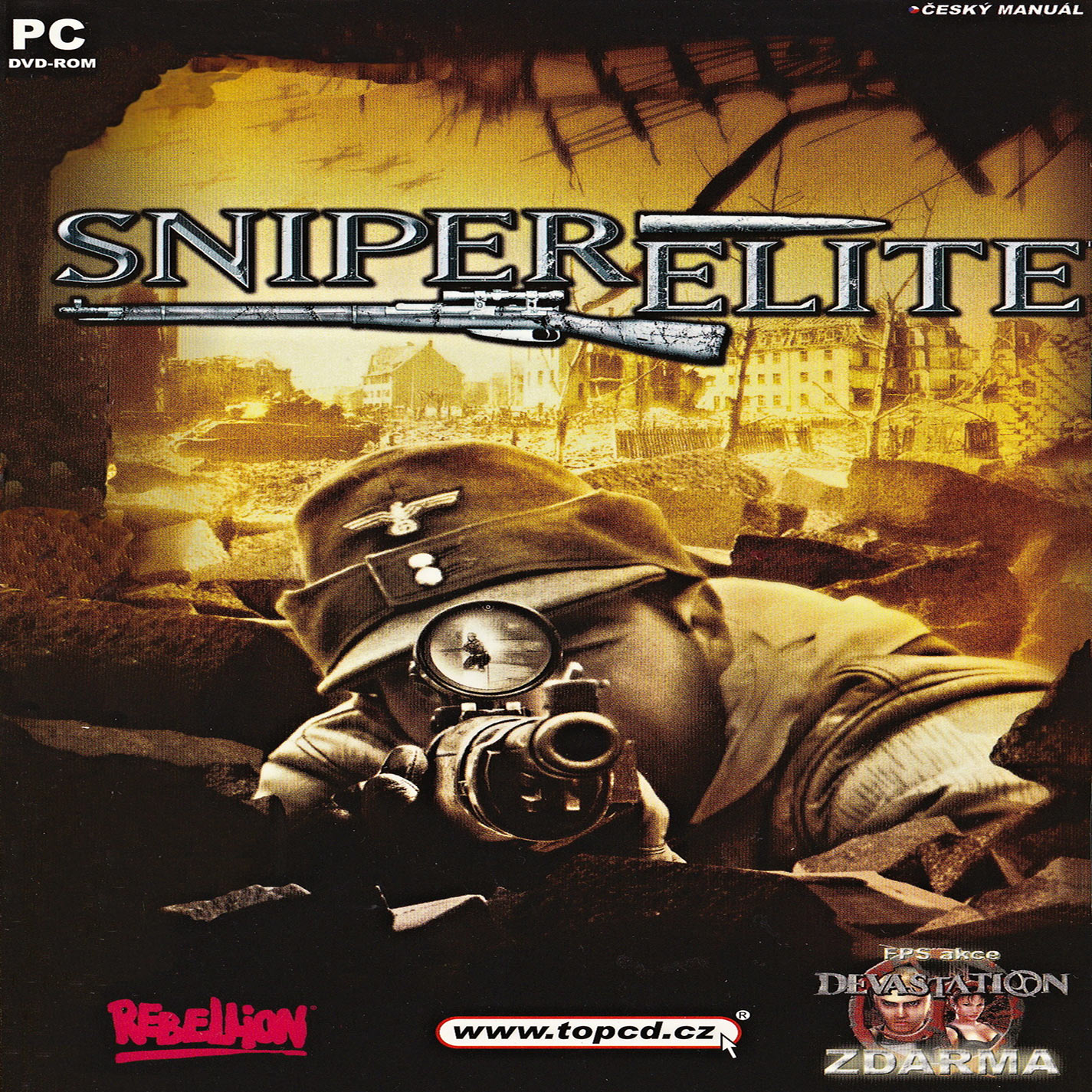 Sniper Elite - predn CD obal 2